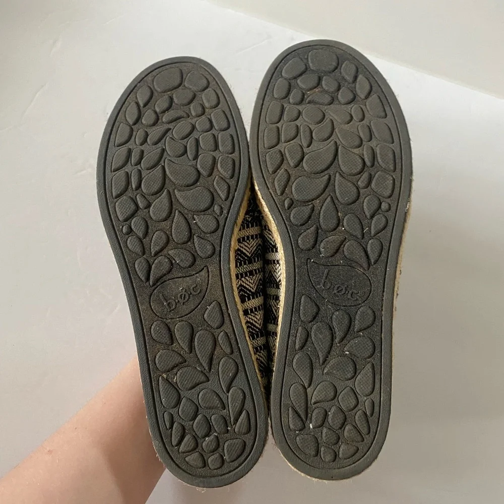 B.O.C. Aztec Print Slip On Espadrille Shoes